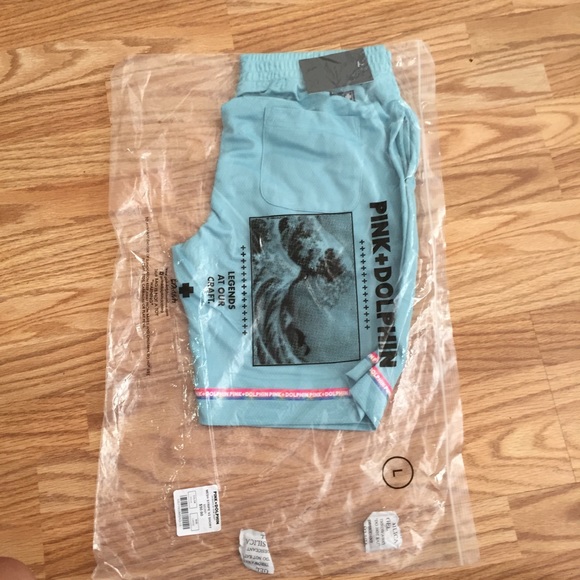 Pink Dolphin Shorts New Pink Dolphin Mesh Stripe V2 Shorts Poshmark